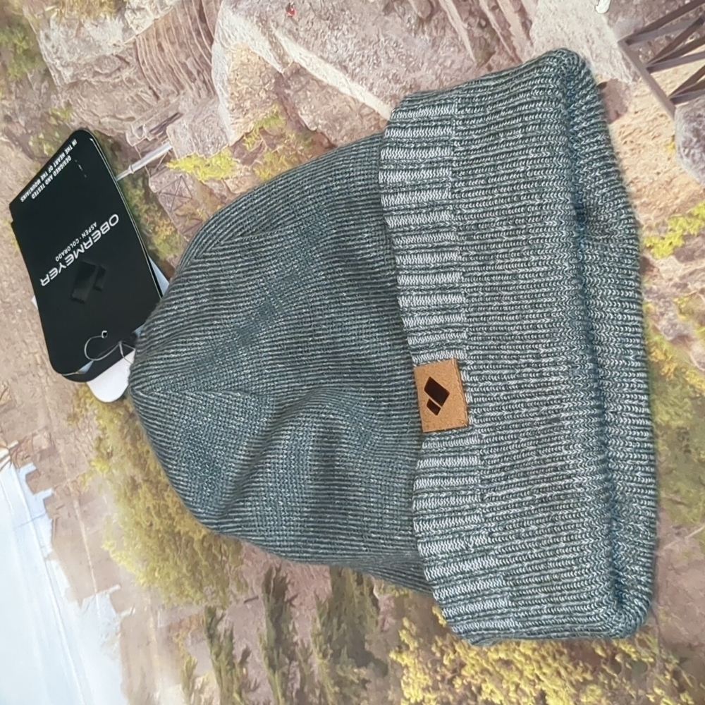 Obermeyer men's Eugene gray beanie